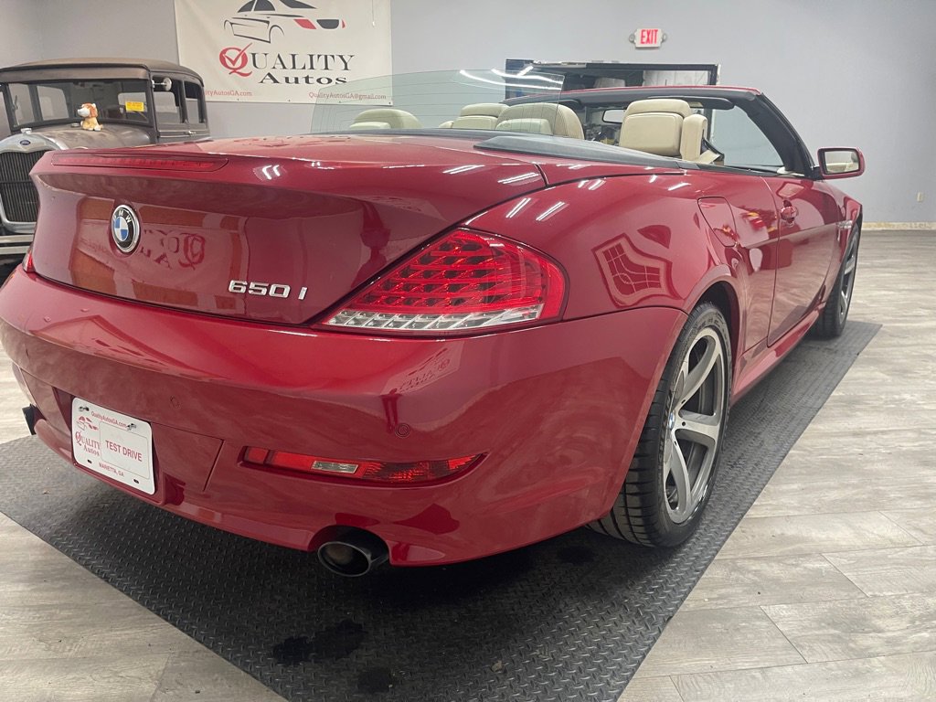 Used 2009 BMW 650i Convertible RWD image 16