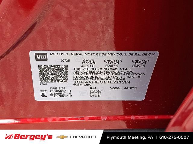 New 2026 Chevrolet Equinox LT w/ Convenience Package II image 11