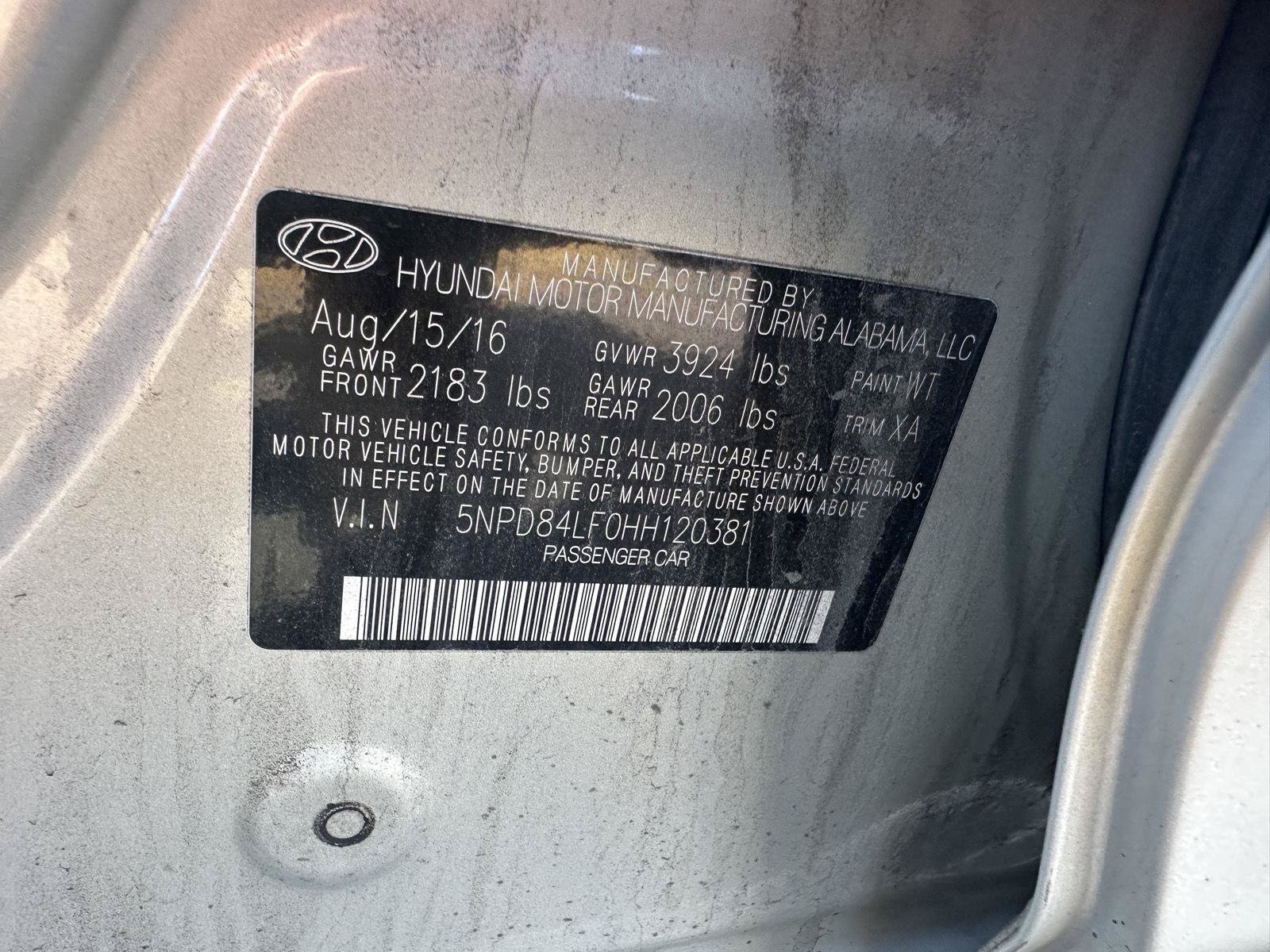 Used 2017 Hyundai Elantra SE FWD image 15