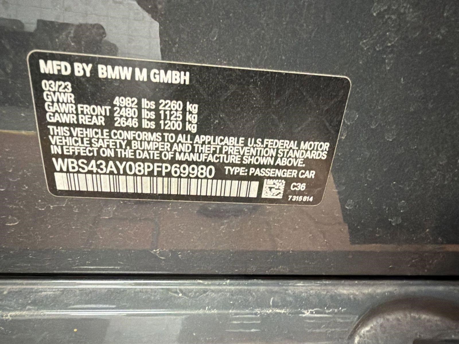 Used 2023 BMW M3 Competition w/ Executive Package image 13