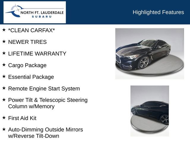 Used 2019 INFINITI Q60 3.0t Luxe w/ Essential Package RWD image 7