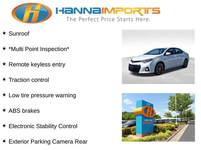 Used 2016 Toyota Corolla S image 8