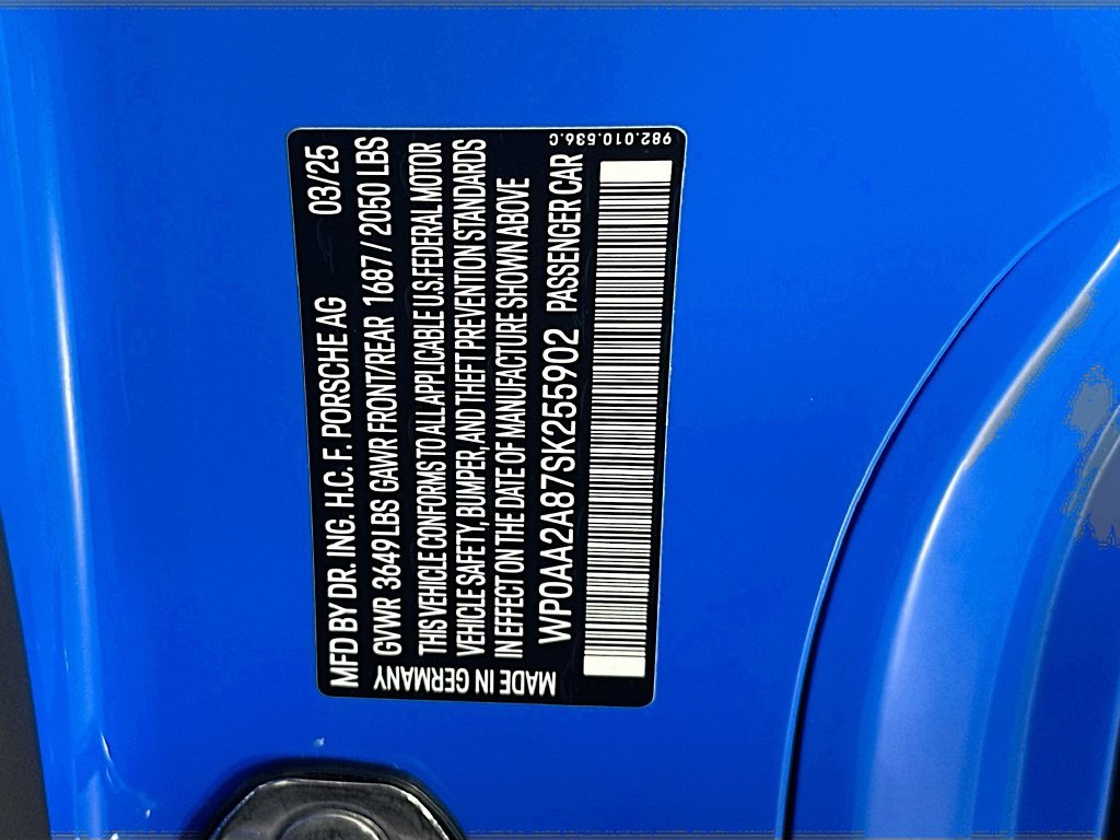 Certified 2025 Porsche 718 Cayman RWD image 29