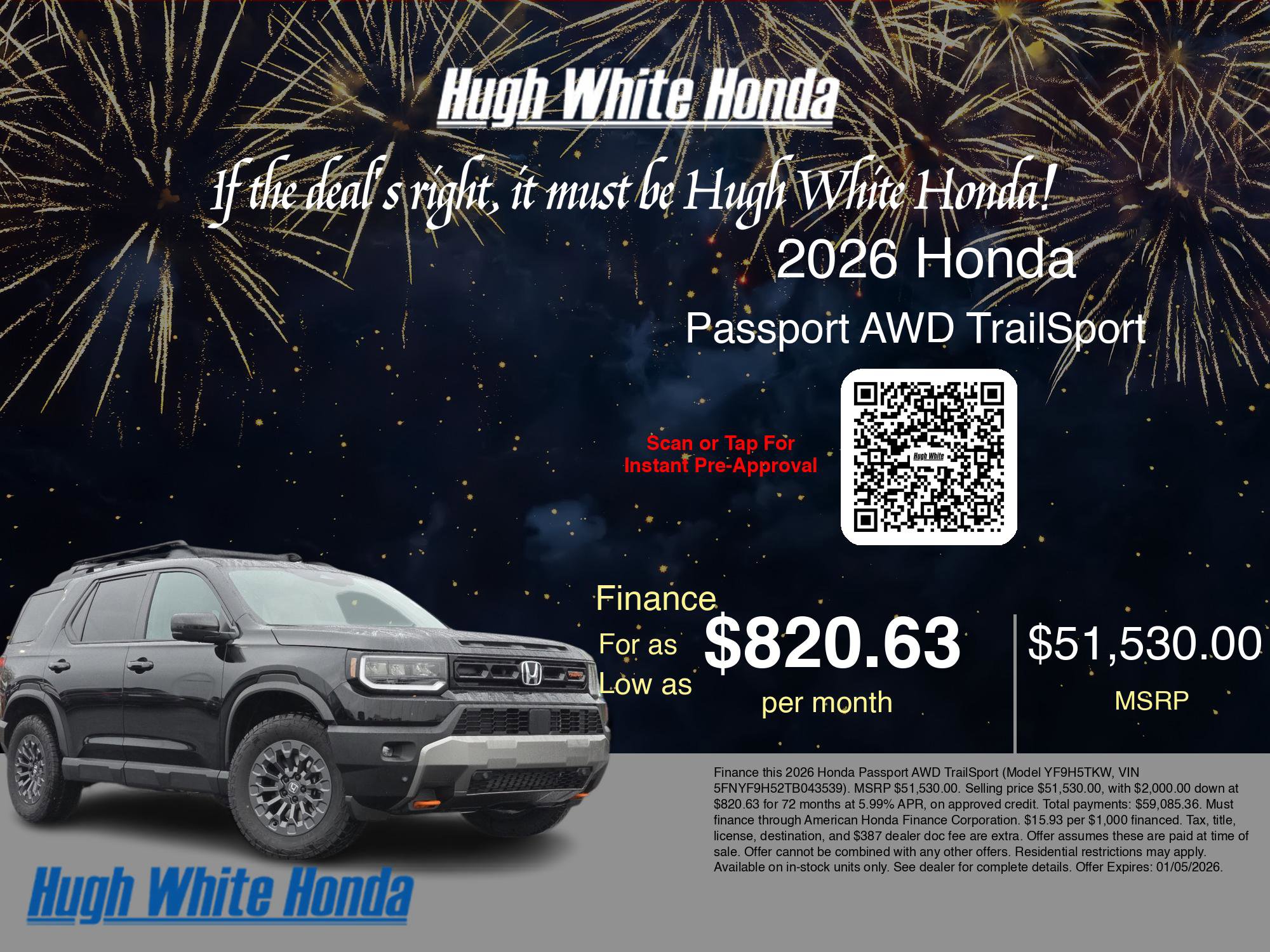 New 2026 Honda Passport TrailSport image 7