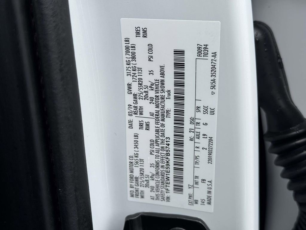 Used 2019 Ford F150 XLT w/ Equipment Group 302A Luxury AWD/4WD image 26