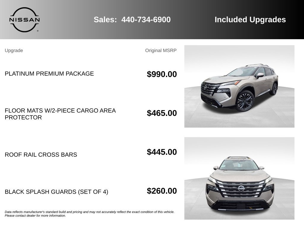 New 2026 Nissan Rogue Platinum w/ Platinum Premium Package AWD/4WD image 7