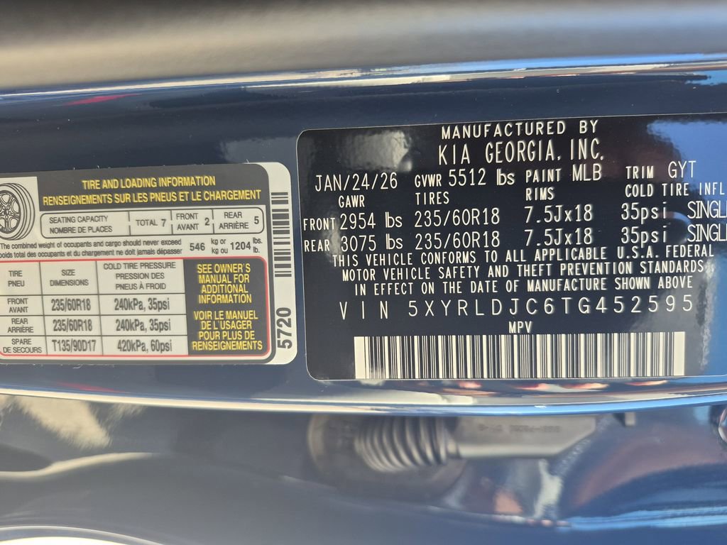 New 2026 Kia Sorento S AWD/4WD image 27