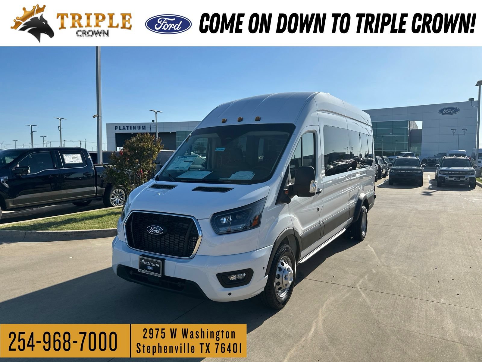 New 2026 Ford Transit 350 XLT