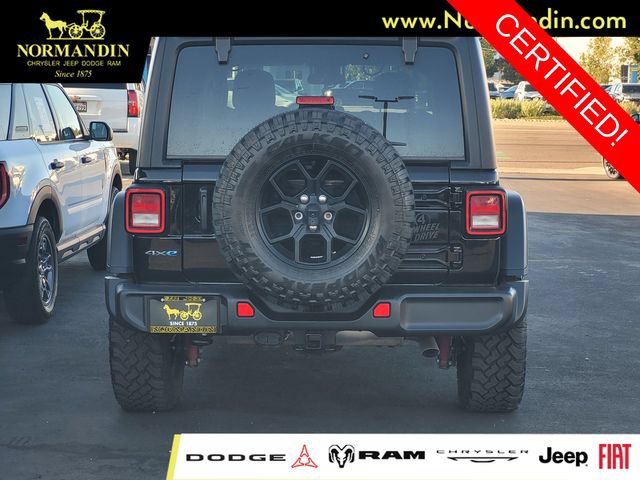 Certified 2025 Jeep Wrangler Unlimited Sport S 4xe AWD/4WD image 4