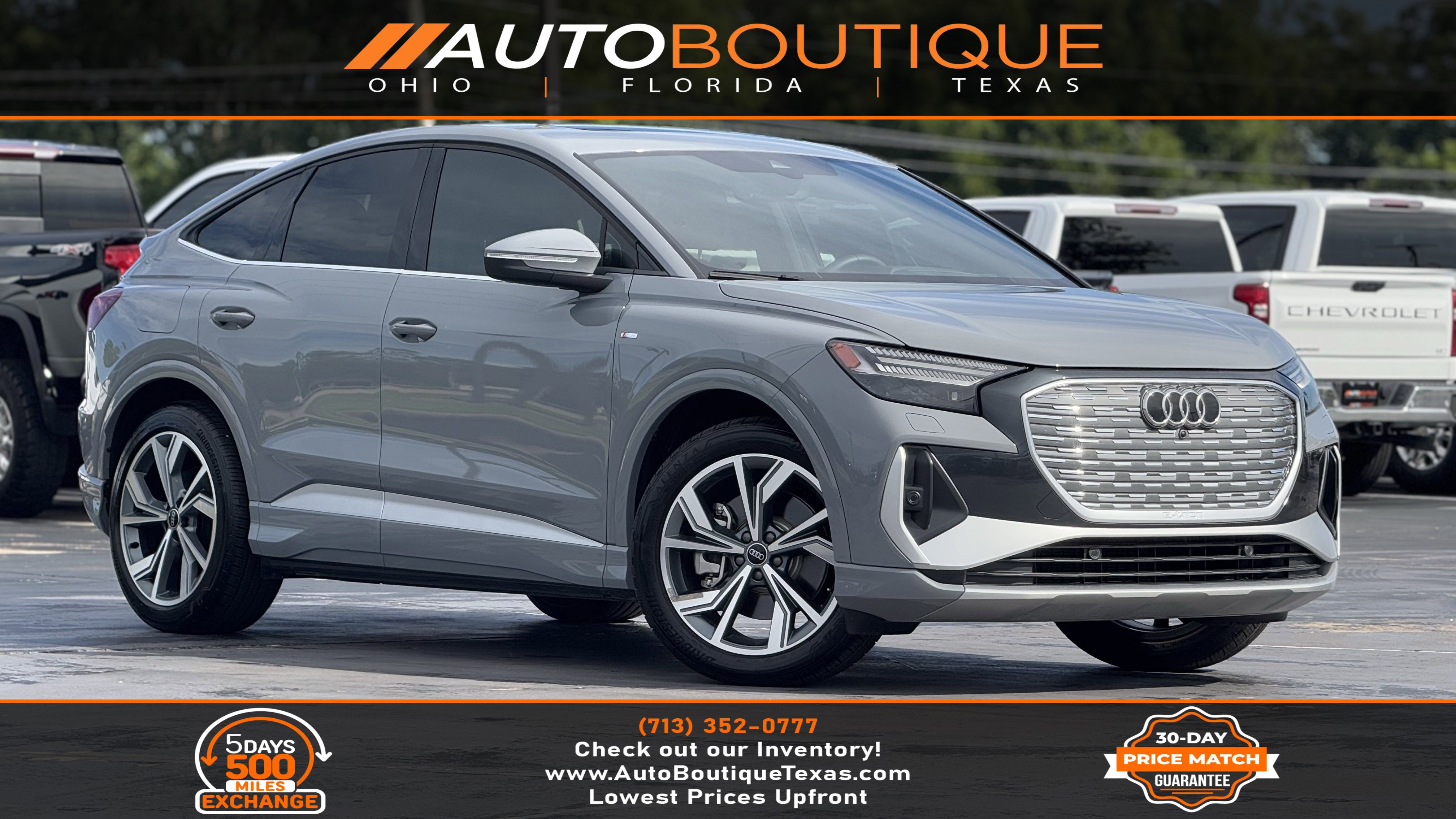 Used 2025 Audi Q4 e-tron Prestige image 1