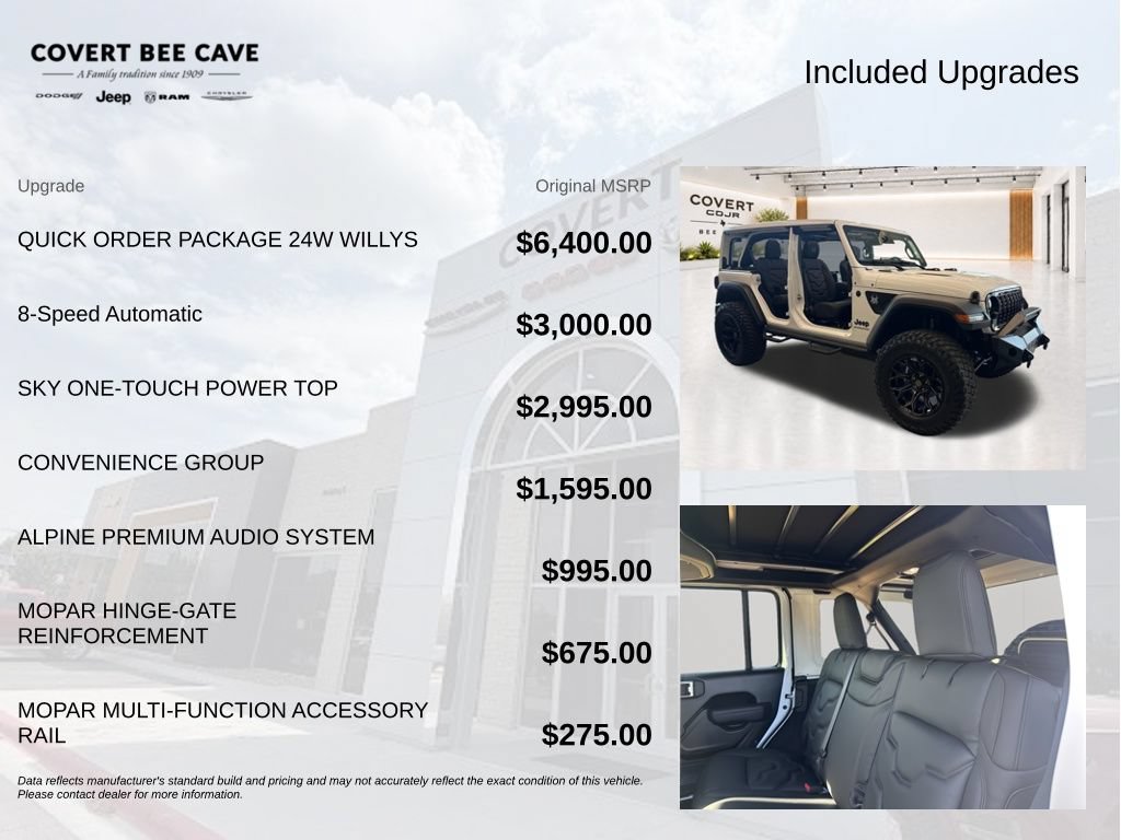 New 2026 Jeep Wrangler Unlimited Sport AWD/4WD image 9