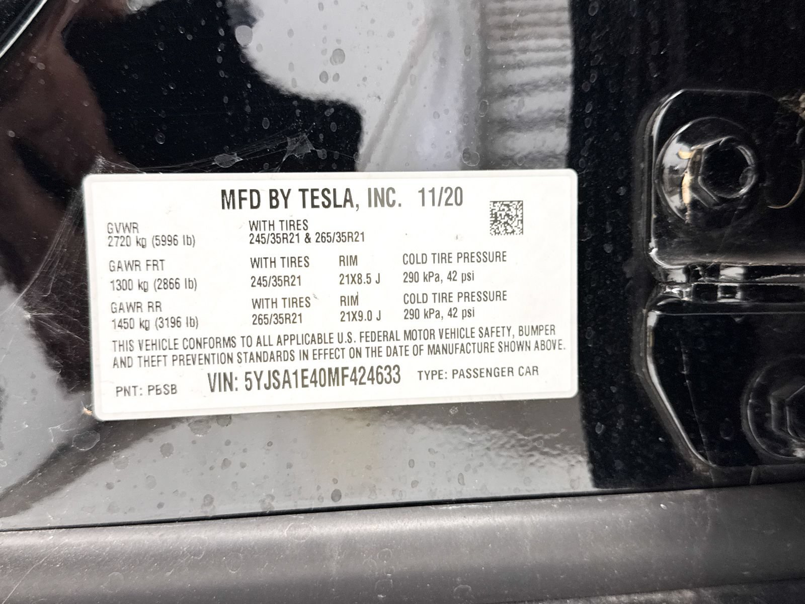 Used 2021 Tesla Model S Performance AWD/4WD image 39