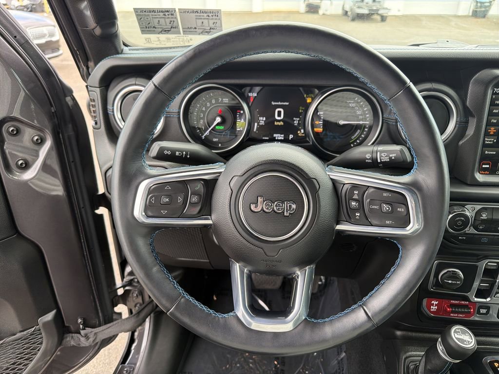 Used 2022 Jeep Wrangler Unlimited Rubicon 4xe w/ Steel Bumper Group AWD/4WD image 22