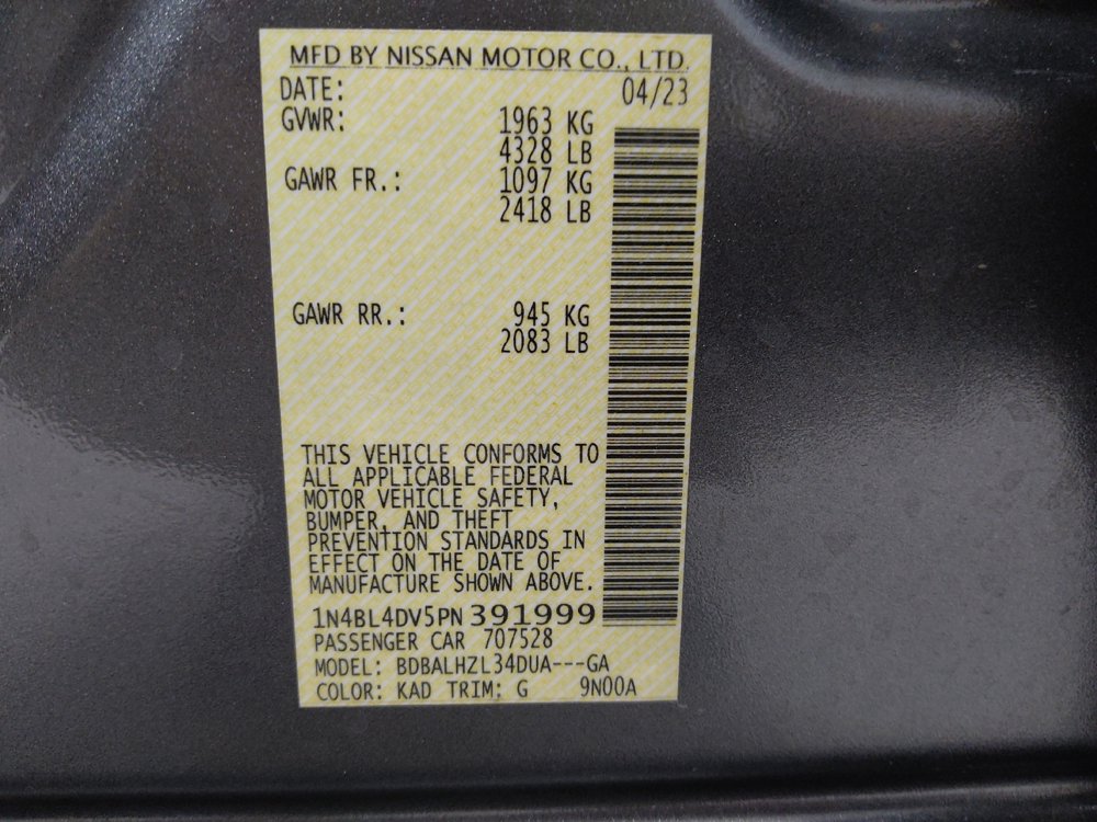 Used 2023 Nissan Altima 2.5 SV FWD image 33