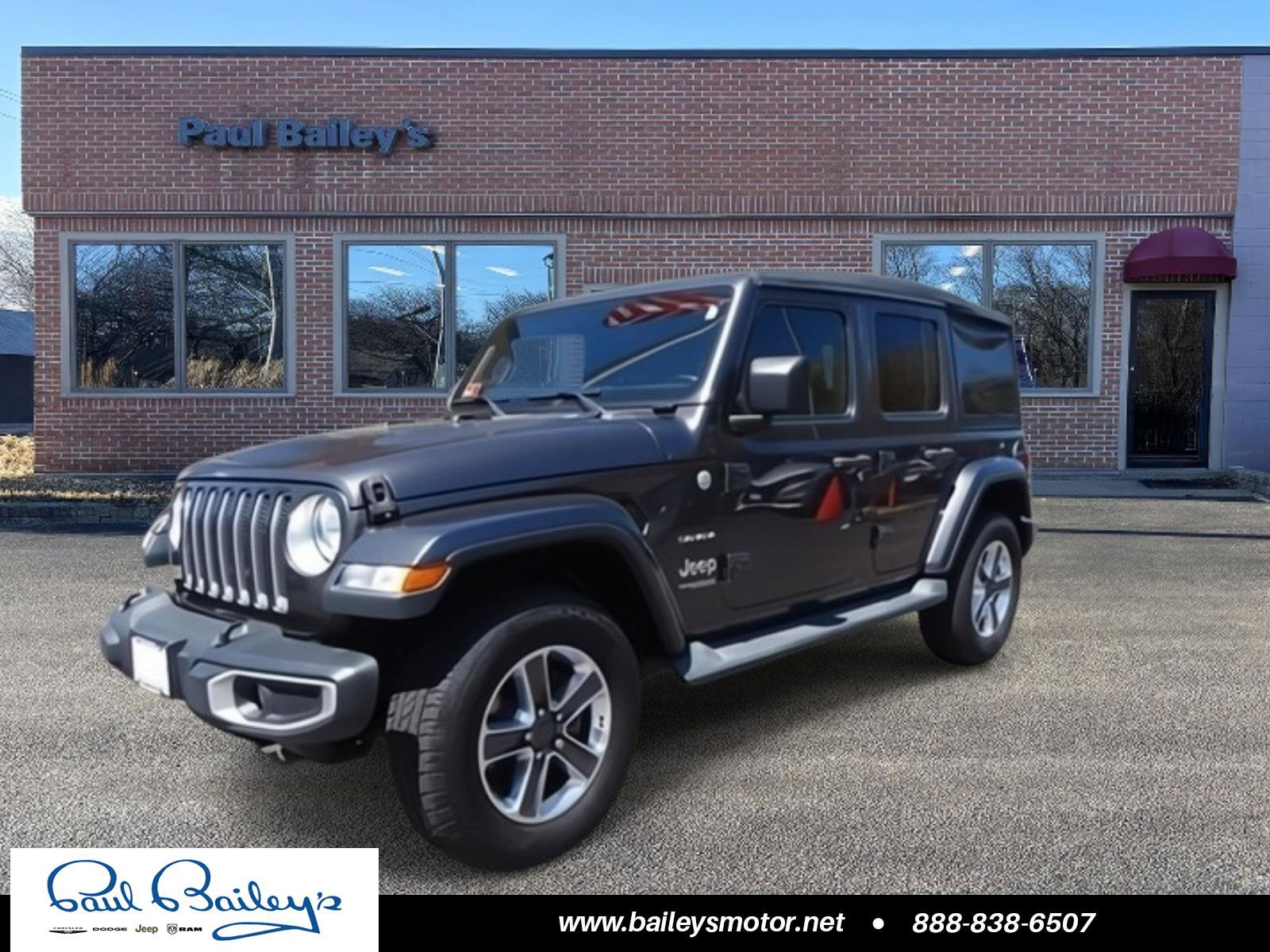 Used 2018 Jeep Wrangler Unlimited Sahara image 1