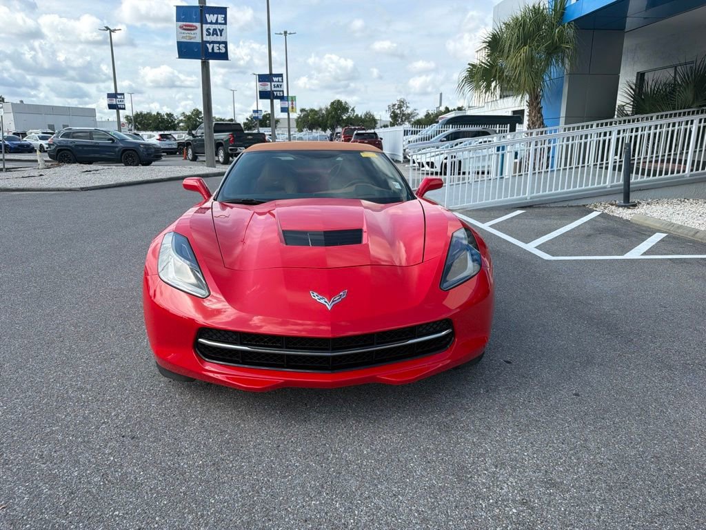 Used 2014 Chevrolet Corvette Stingray Convertible w/ 3LT Preferred Equipment Group RWD image 2