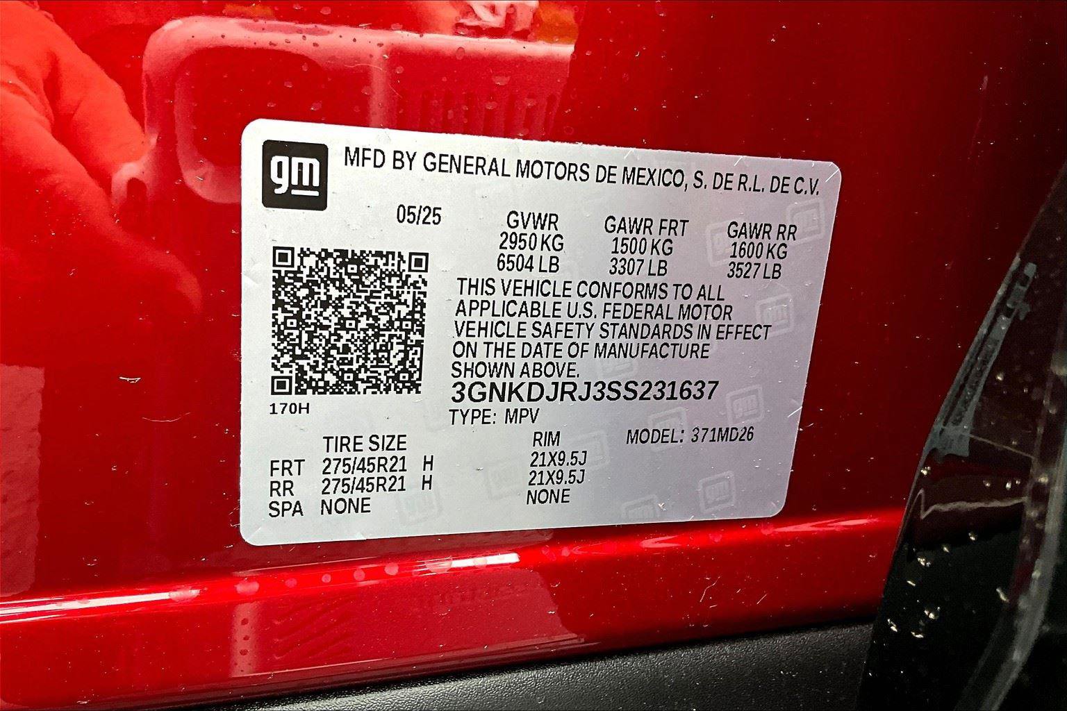 New 2025 Chevrolet Blazer EV RS image 14