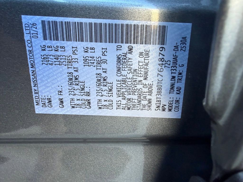 New 2026 Nissan Rogue SV image 33