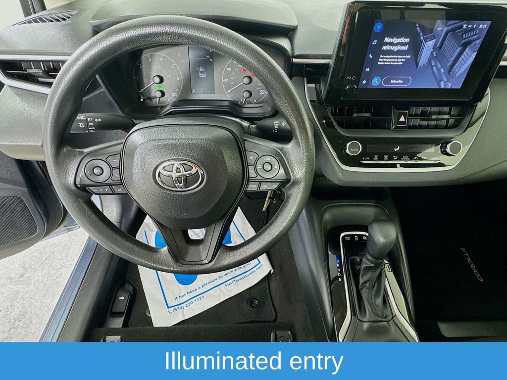 Used 2023 Toyota Corolla LE w/ Carpet Mat Package (TMS) FWD image 12