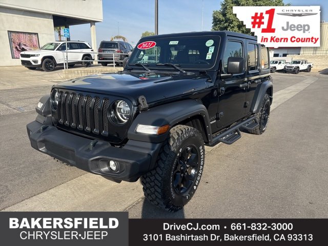 Certified 2021 Jeep Wrangler Unlimited Sport