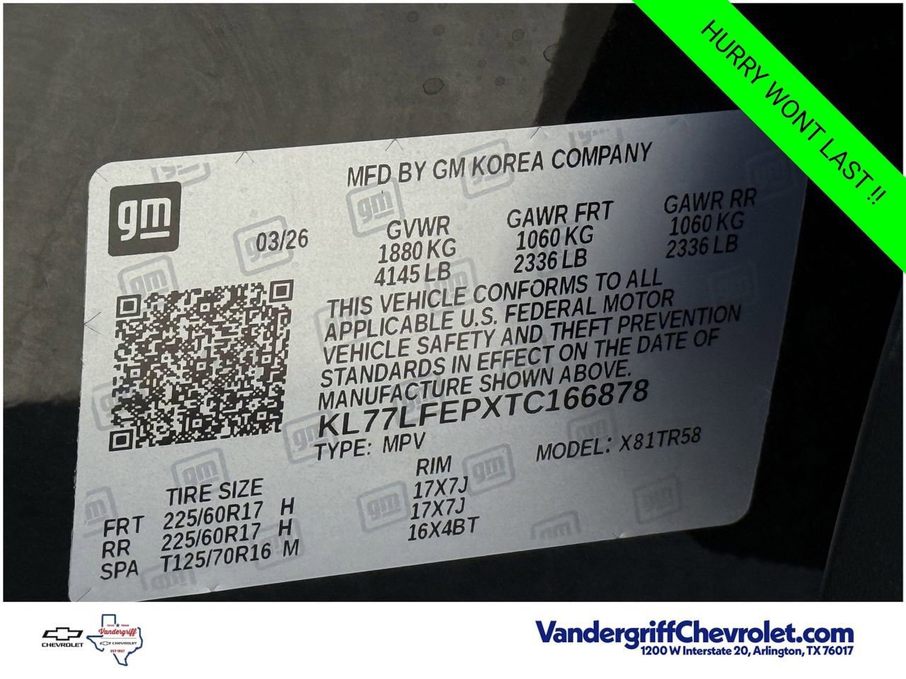 New 2026 Chevrolet Trax LS FWD image 20