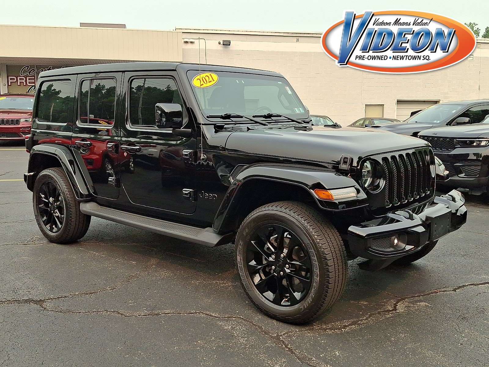 Certified 2021 Jeep Wrangler Unlimited Sahara