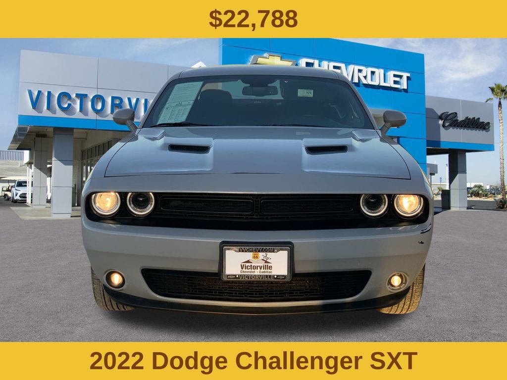 Used 2022 Dodge Challenger SXT w/ Blacktop Package image 2