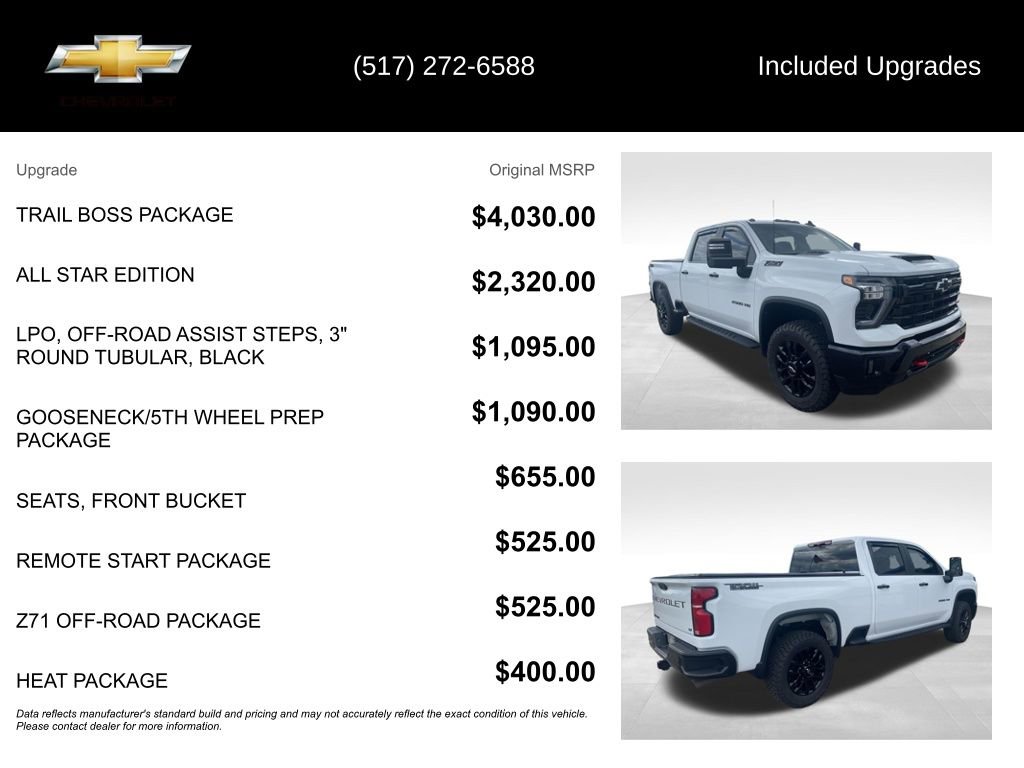 Used 2026 Chevrolet Silverado 2500 LT w/ Trail Boss Package AWD/4WD image 5