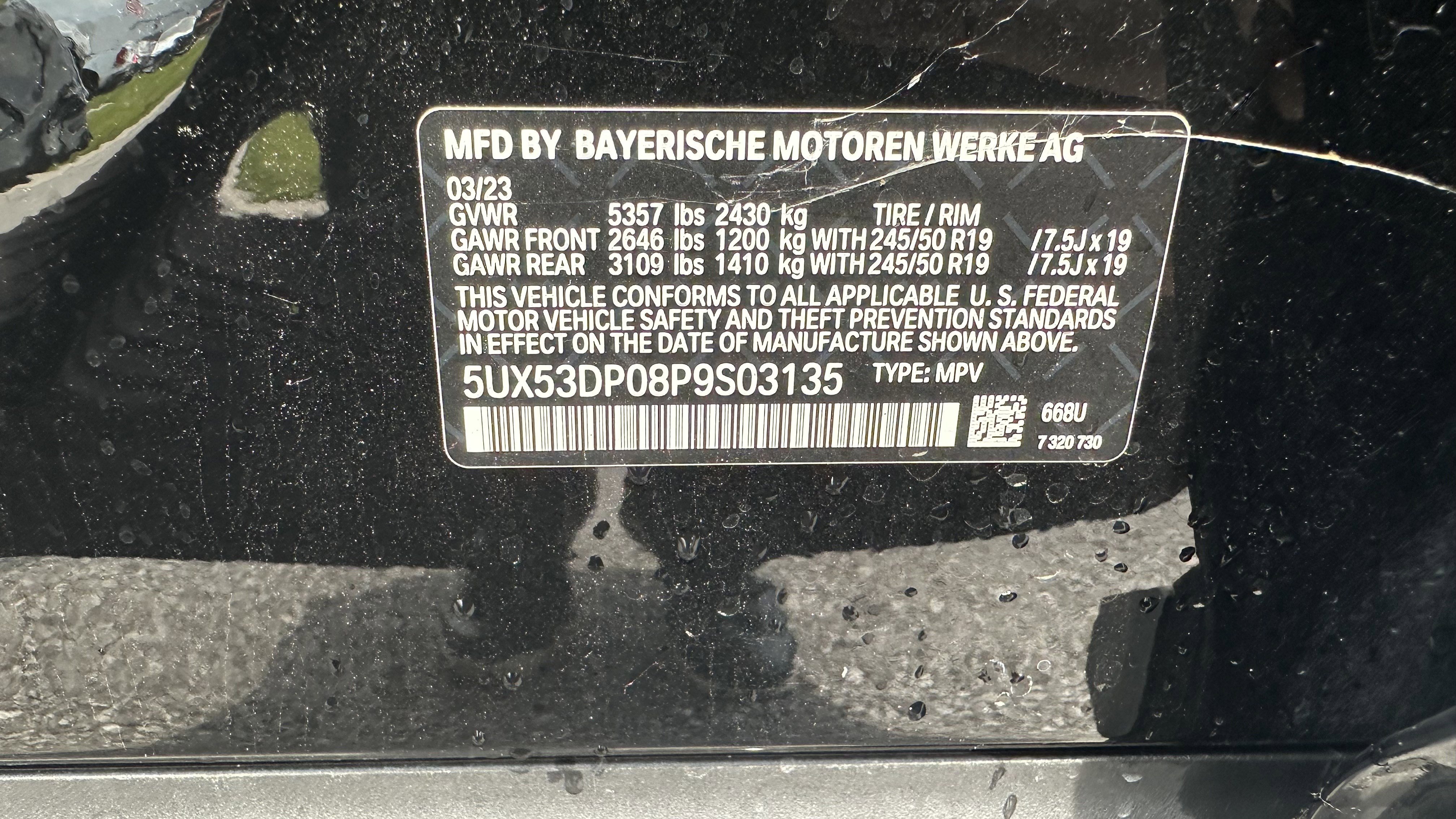 Used 2023 BMW X3 xDrive30i w/ Convenience Package AWD/4WD image 34
