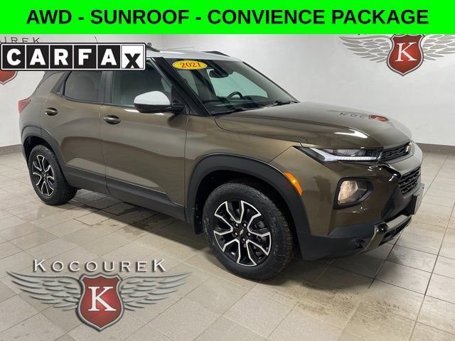 Used 2021 Chevrolet TrailBlazer ACTIV w/ Sun and Liftgate Package image 1