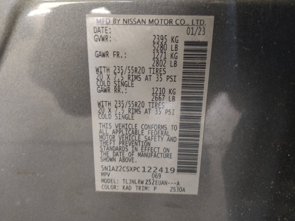 Used 2023 Nissan Murano SL AWD/4WD image 33