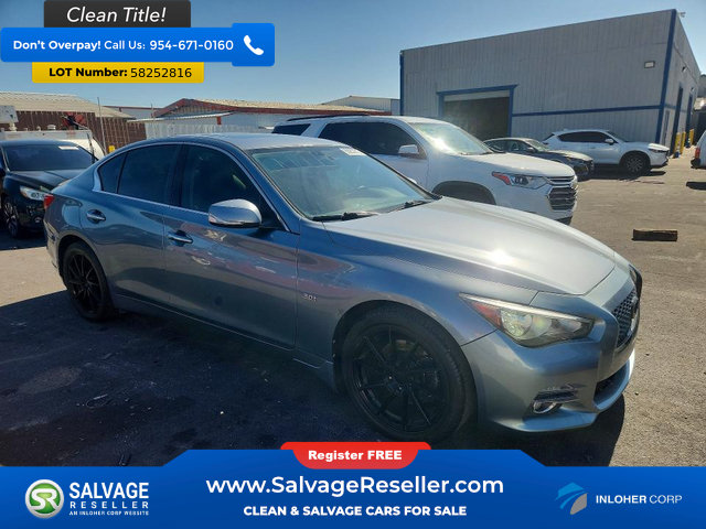 Used 2017 INFINITI Q50 Signature Edition w/ Cargo Package (L95) AWD/4WD image 5