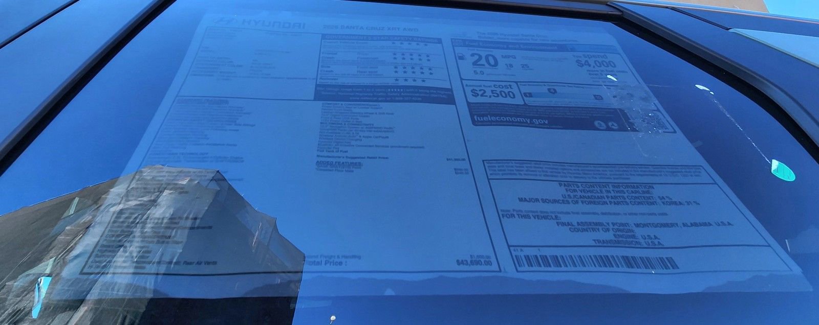 New 2026 Hyundai Santa Cruz XRT image 31