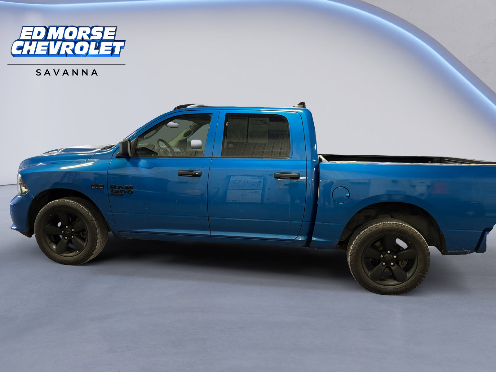 Used 2019 RAM 1500 Express w/ Hydro Blue Sport Package AWD/4WD image 2