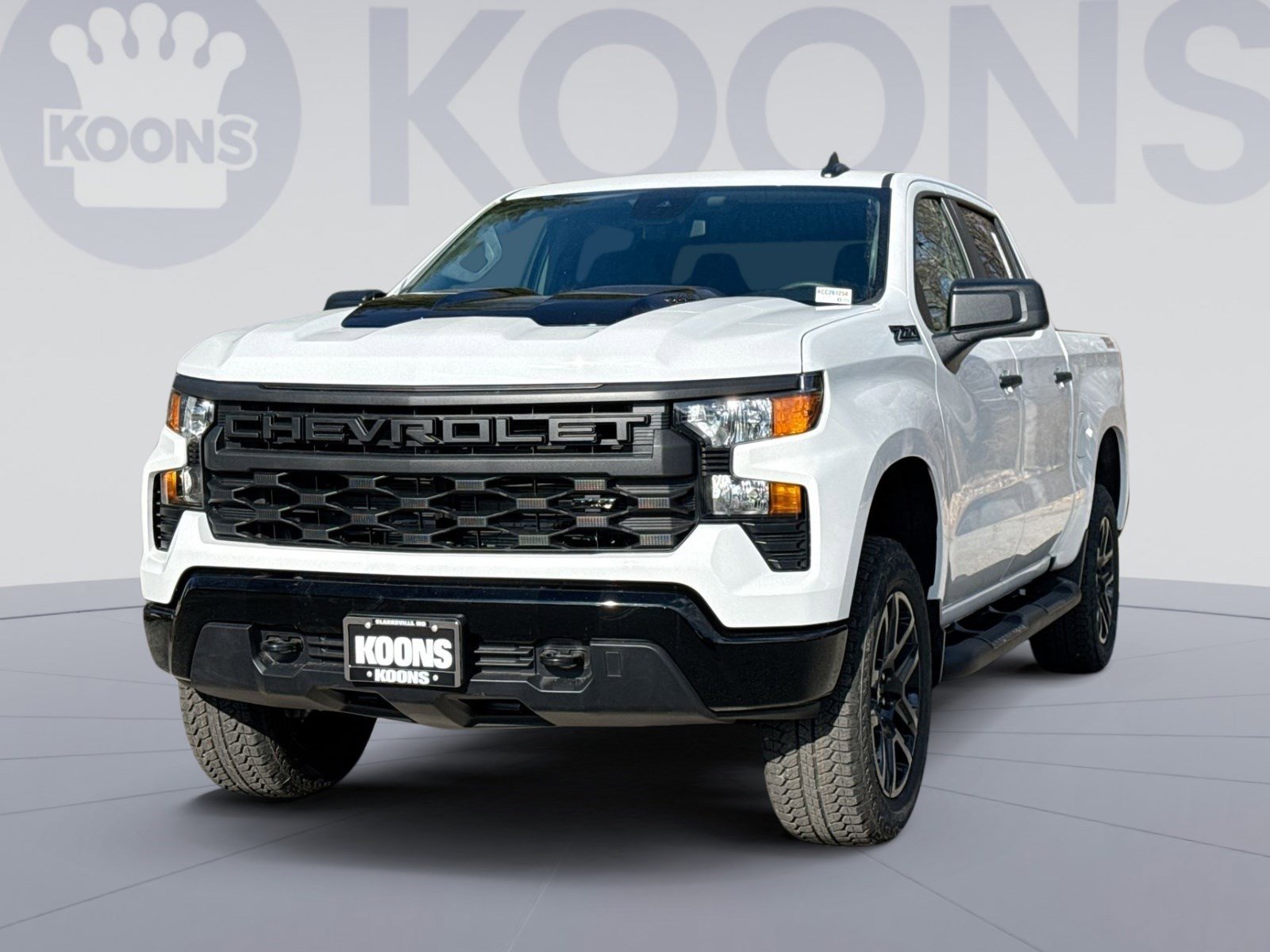 New 2026 Chevrolet Silverado 1500 Custom Trail Boss w/ Turbomax Blackout Package image 1