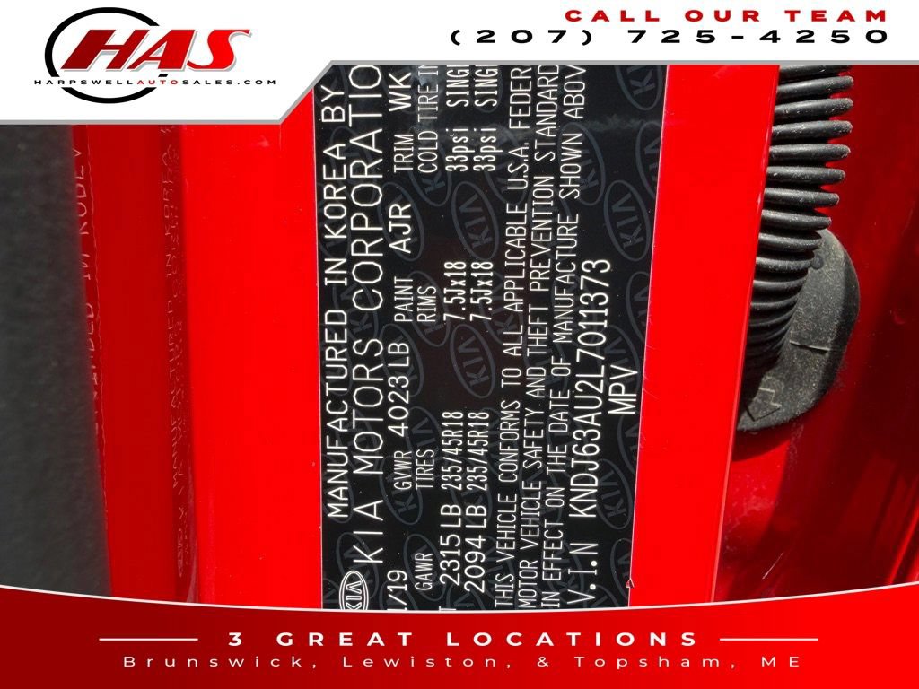 Used 2020 Kia Soul GT-Line w/ GT 2.0L Power Sunroof Package FWD image 16