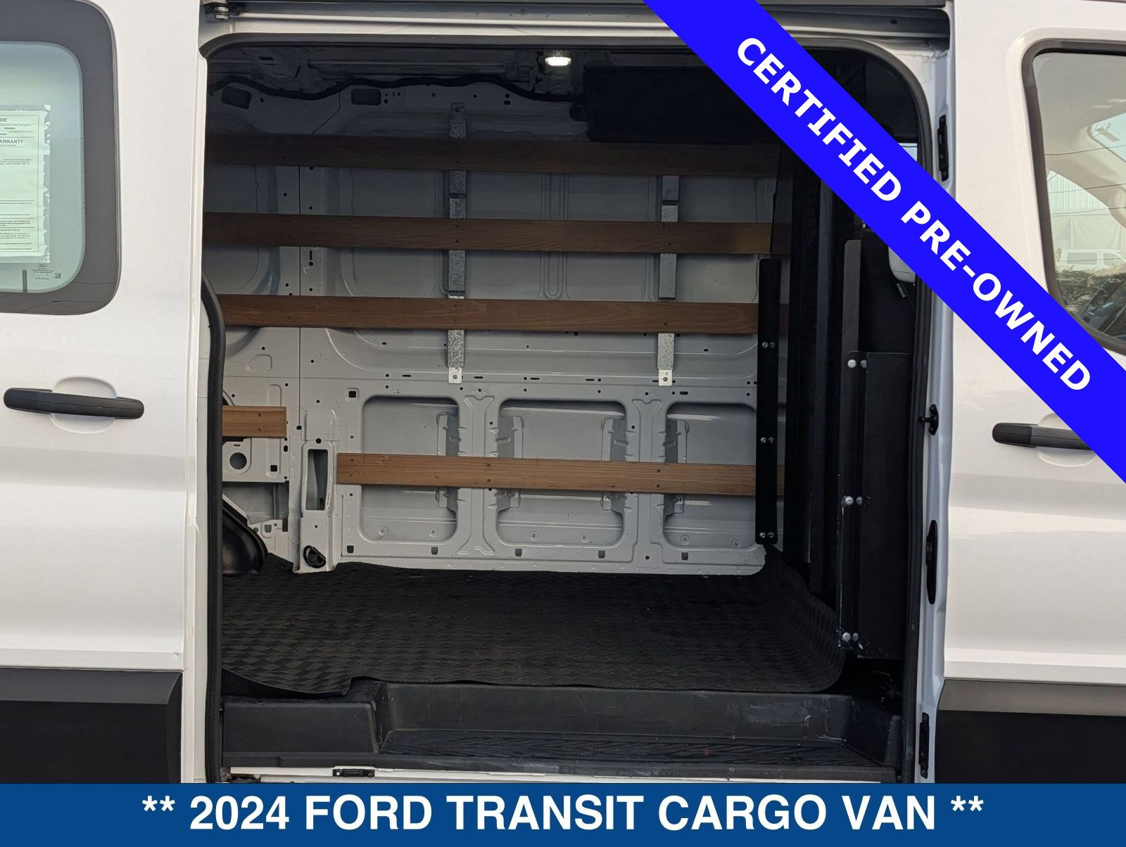Certified 2024 Ford Transit 250 Low Roof w/ Exterior Upgrade Package RWD image 16