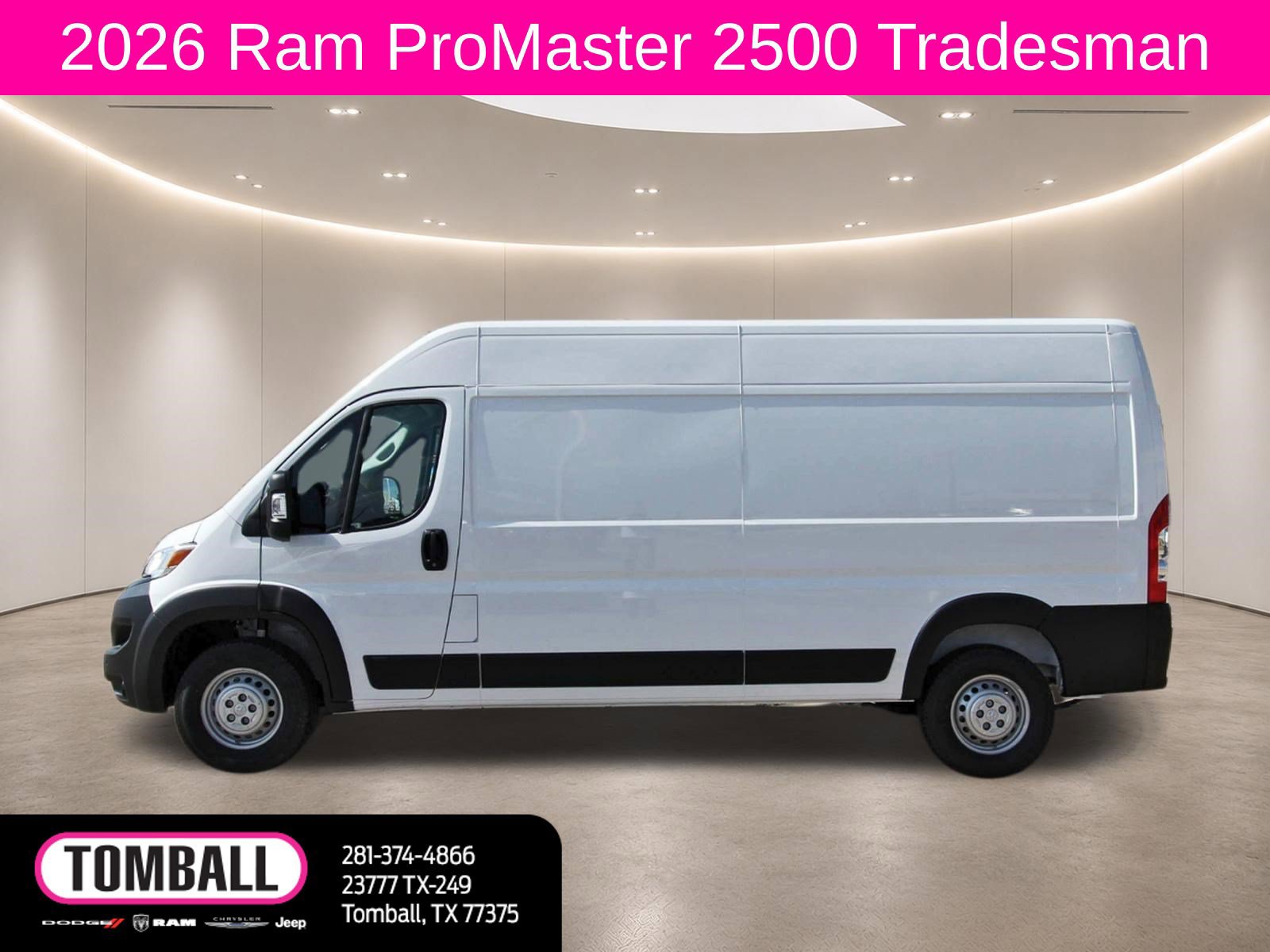 New 2026 RAM ProMaster 2500 w/ Safety Group FWD image 4