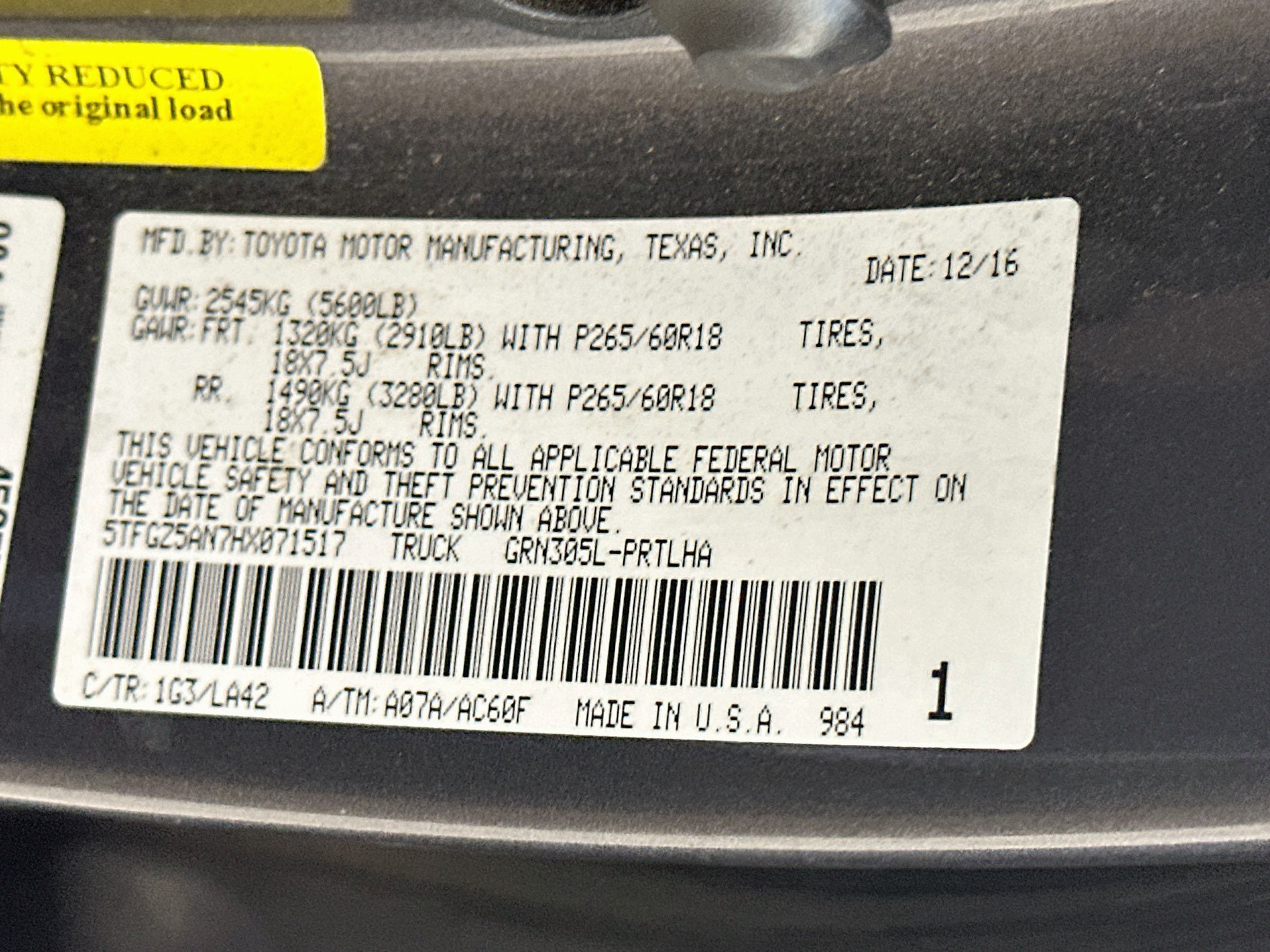 Used 2017 Toyota Tacoma Limited w/ Tow Package AWD/4WD image 12