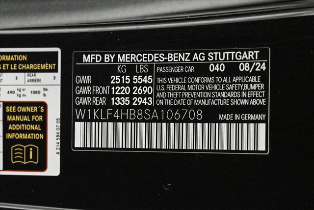 Used 2025 Mercedes-Benz E 350 4MATIC Sedan w/ Driver Assistance Package image 27