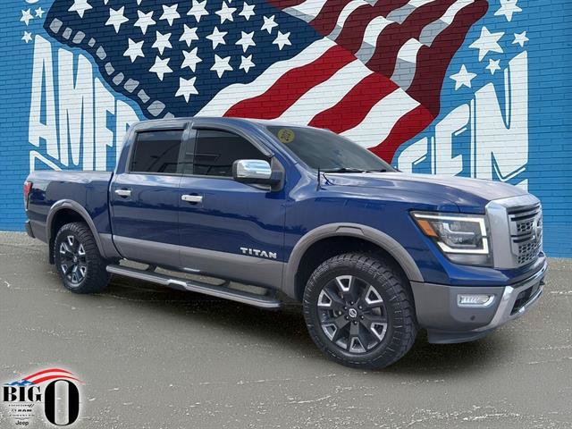Used 2021 Nissan Titan Platinum Reserve w/ Moonroof Package AWD/4WD image 1