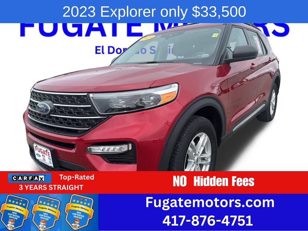 Certified 2023 Ford Explorer XLT w/ Equipment Group 202A
