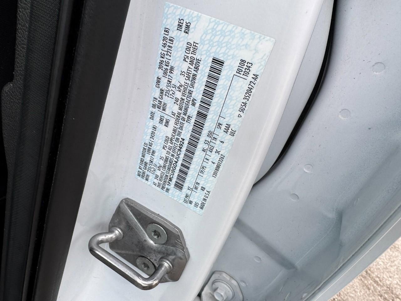 Used 2018 Ford Escape SE image 23