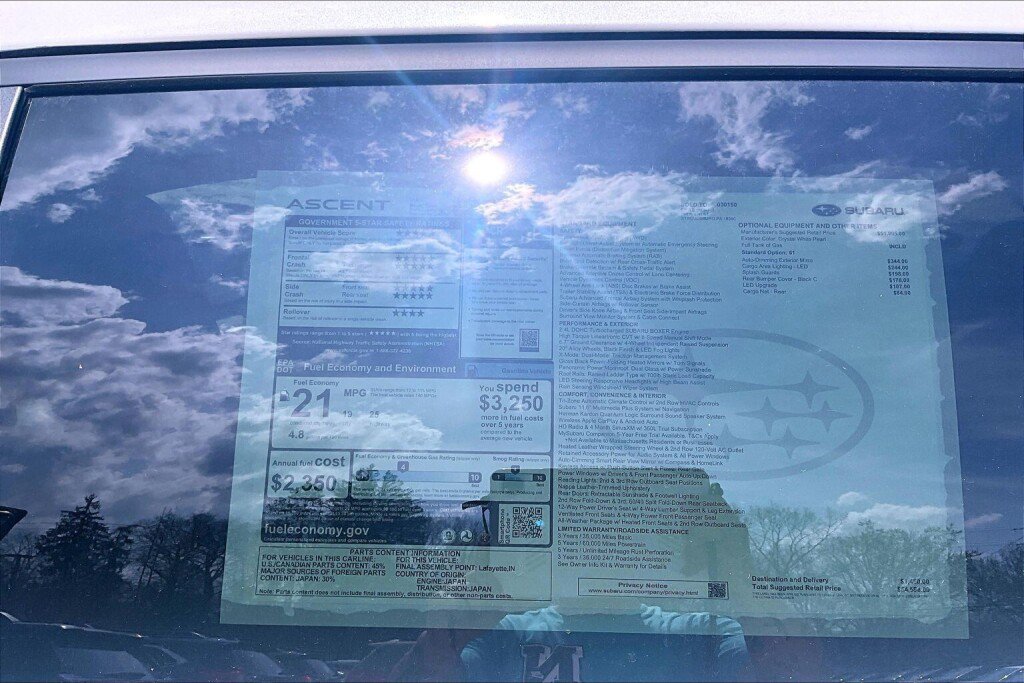 New 2026 Subaru Ascent Bronze Edition AWD/4WD image 12