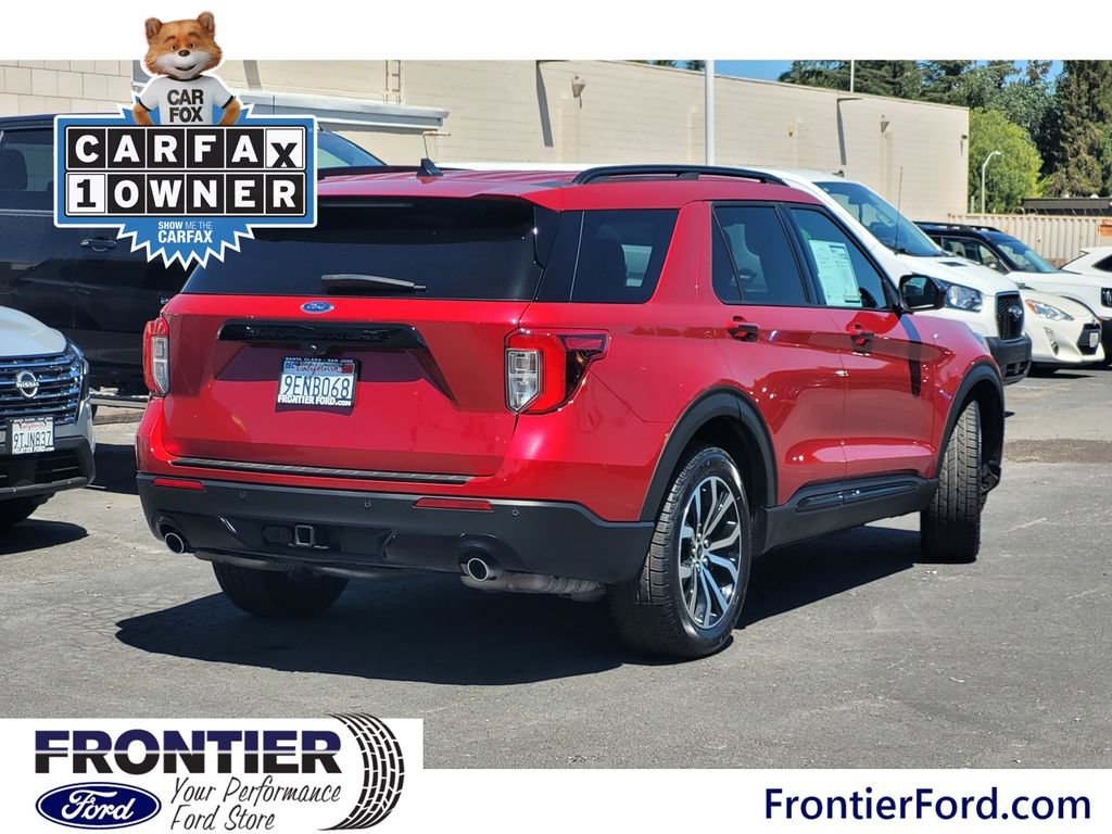Used 2022 Ford Explorer ST-Line w/ Class IV Trailer Tow Package RWD image 4