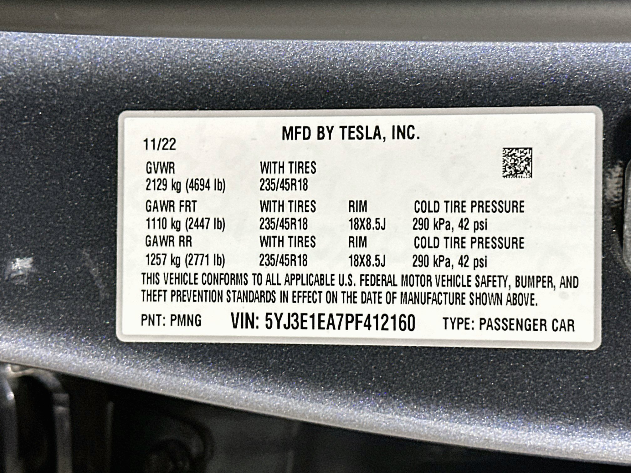 Used 2023 Tesla Model 3 Standard Range RWD image 12