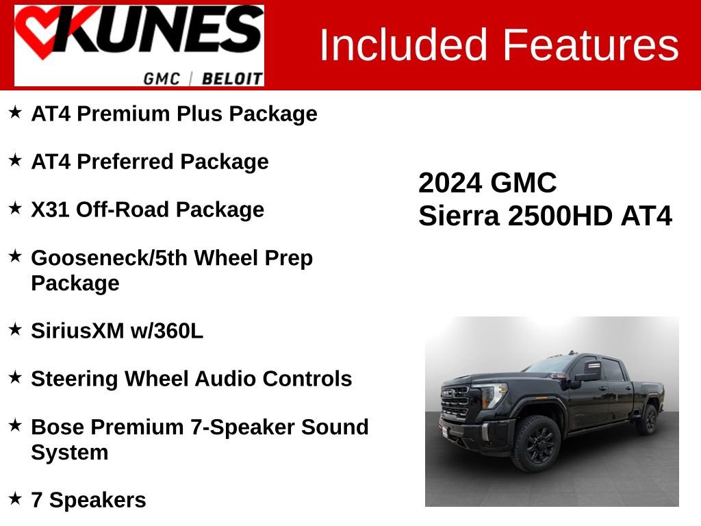Used 2024 GMC Sierra 2500 AT4 w/ AT4 Premium Plus Package image 3