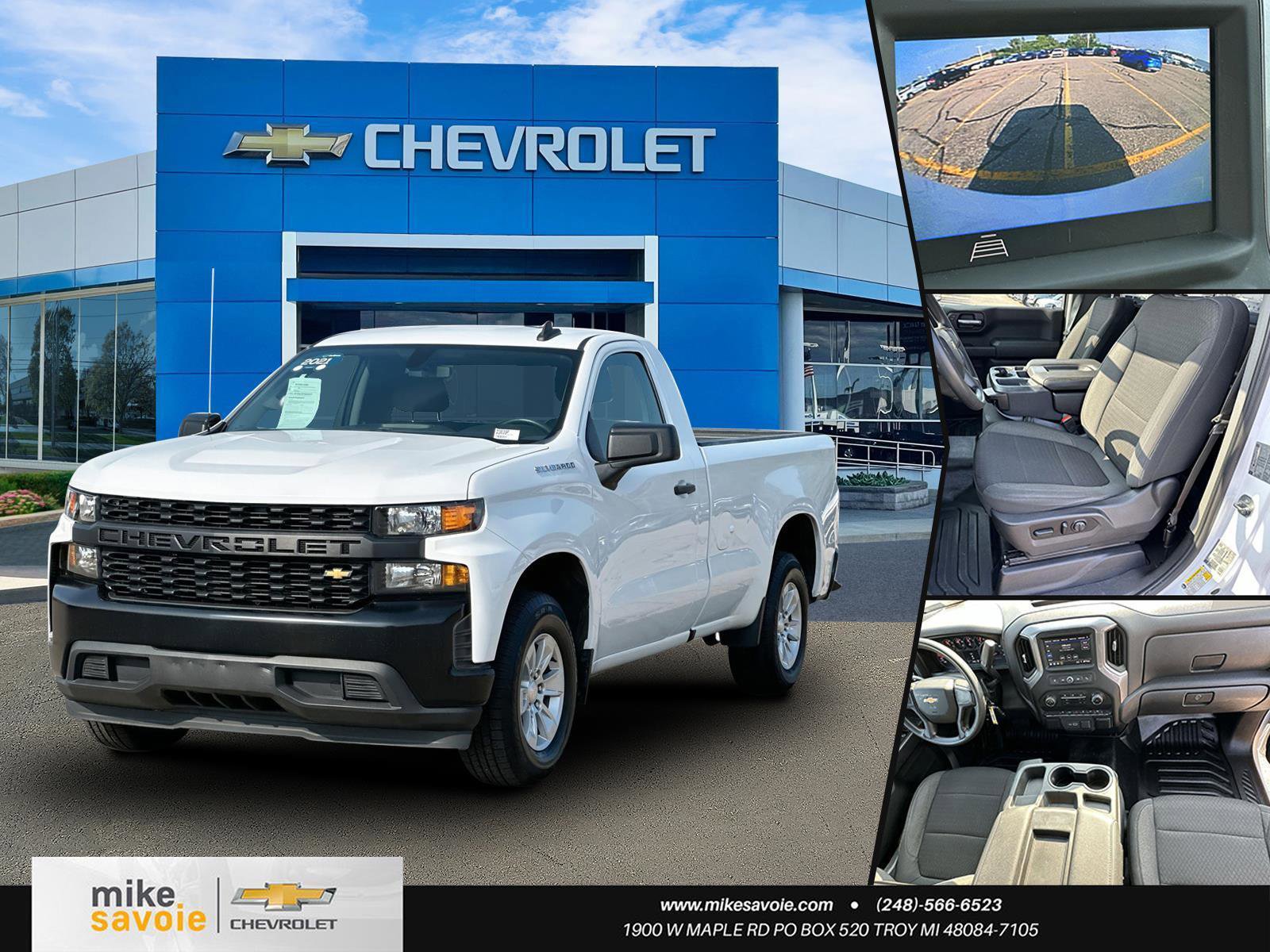 Certified 2021 Chevrolet Silverado 1500 W/T w/ WT Convenience Package