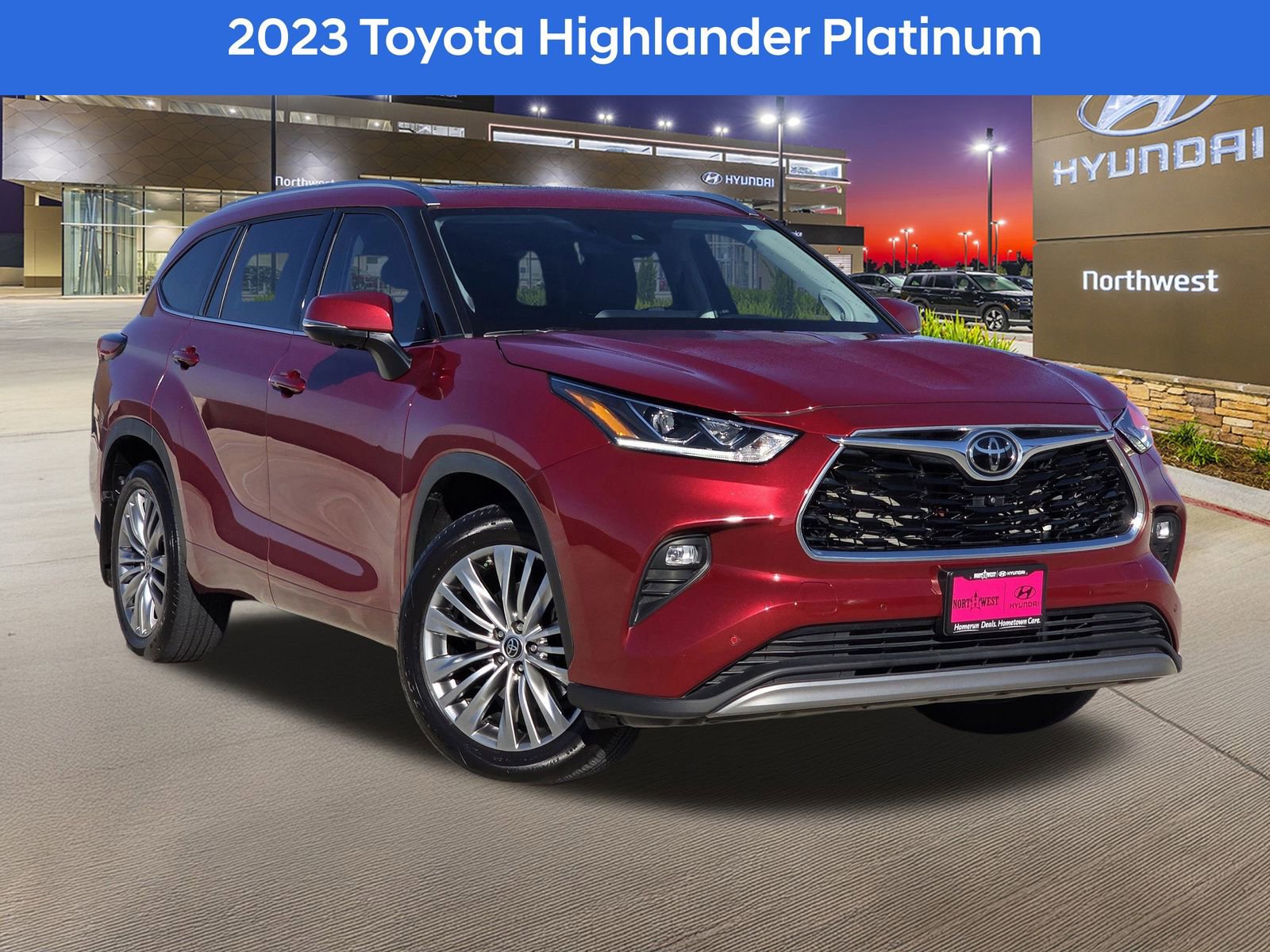 Used 2023 Toyota Highlander Platinum image 1