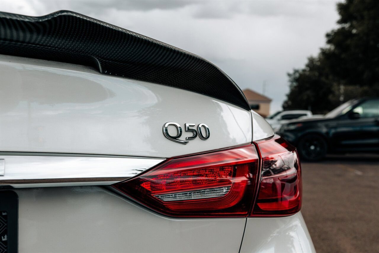 Used 2022 INFINITI Q50 Sensory w/ All Weather Package RWD image 13